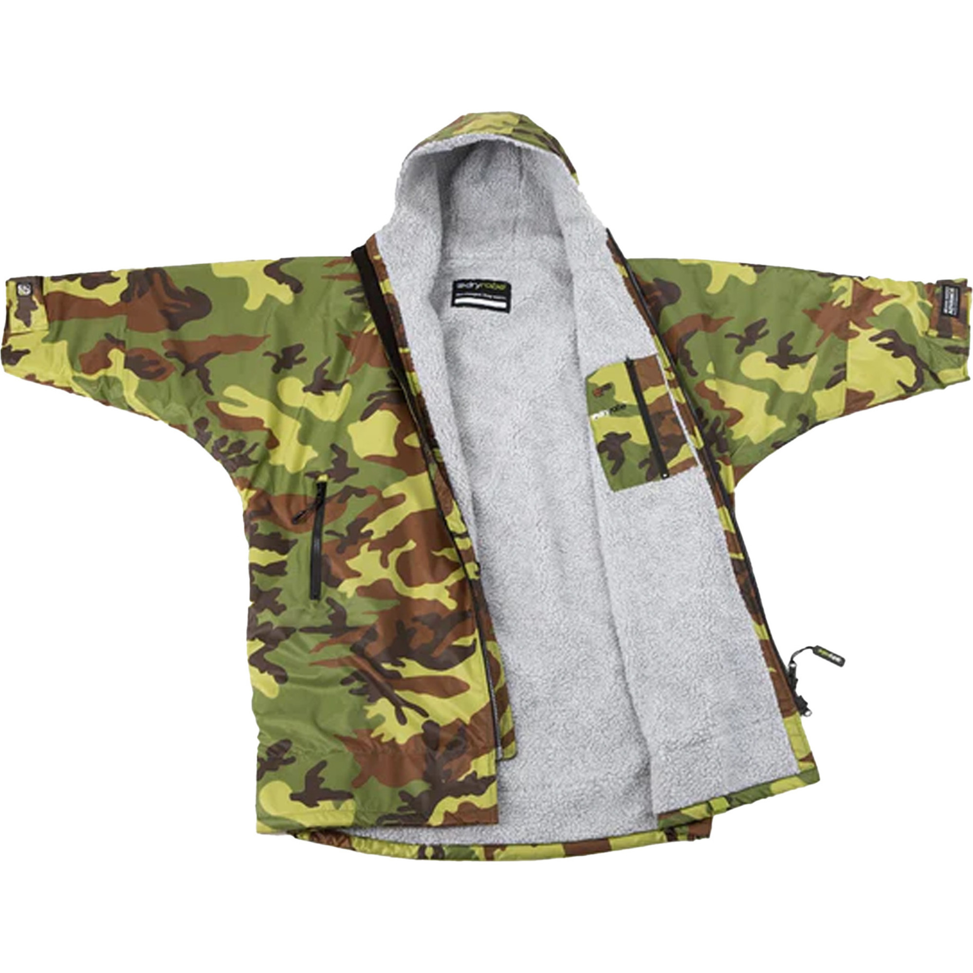 2024 Dryrobe Junior Advance Long Sleeve Change Robe V3 V3KSLSDA Camo